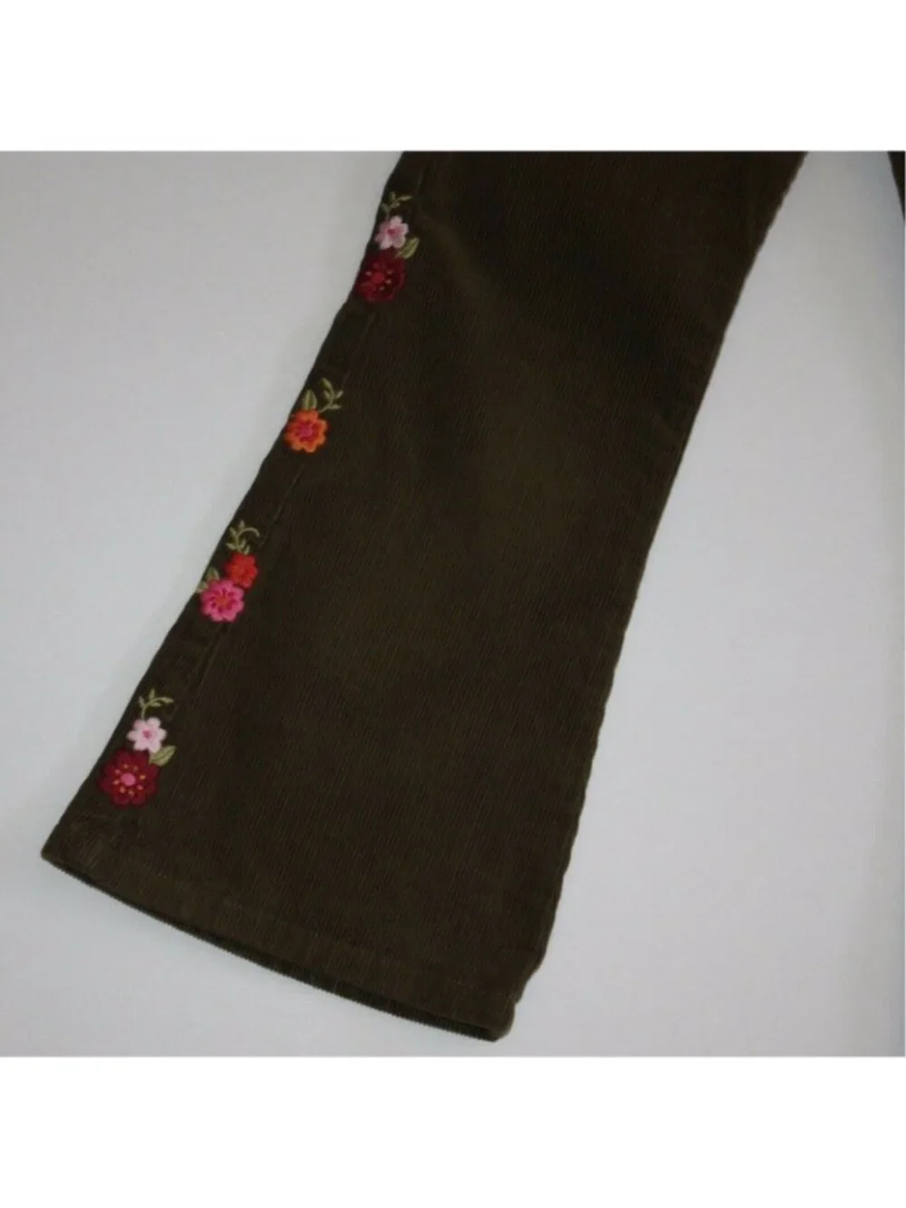Gymboree Butterfly Girl Girl's Flower Embroidered Corduroy Pants in Child size 4